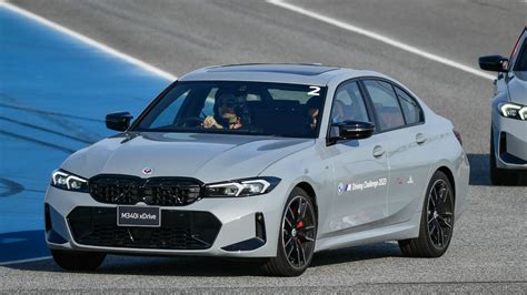 bmw m370i|Almost perfect: BMW M340i driven on track .